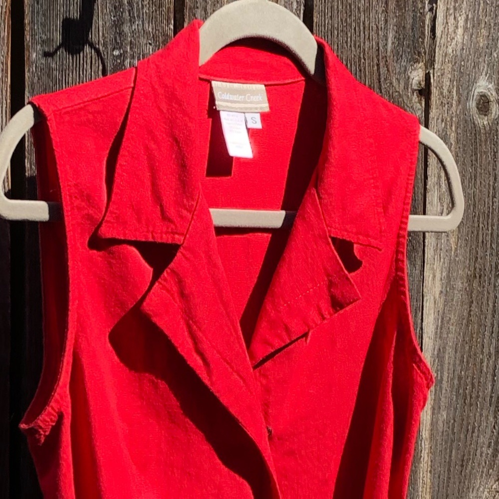 Coldwater Creek wrap top size small - Picture 12 of 17